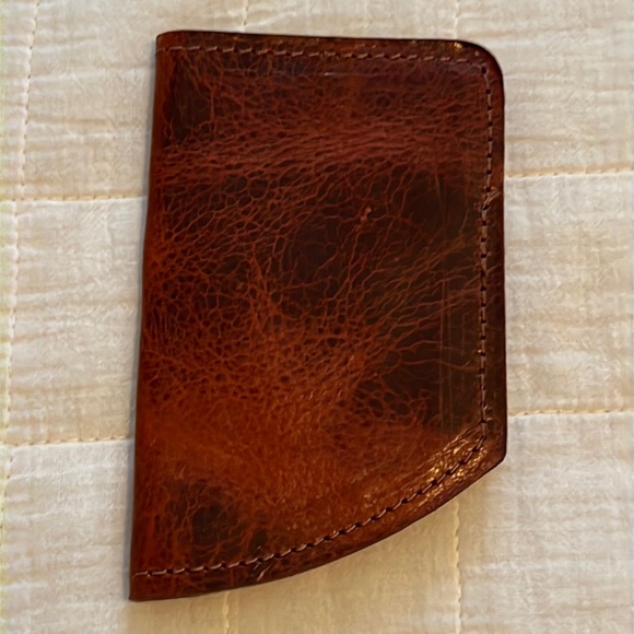 Rogue Industries The Minimalist Front Pocket Wallet American Bison Leather NWOT - Picture 1 of 6